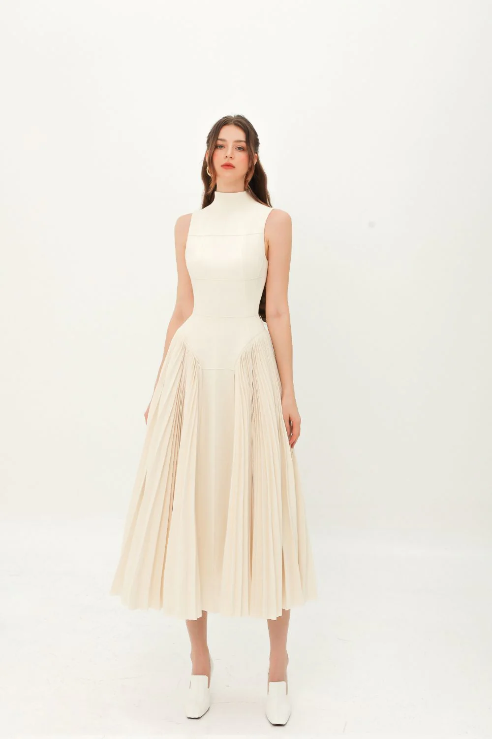 Amanda Sleeveless Dress - Image 3