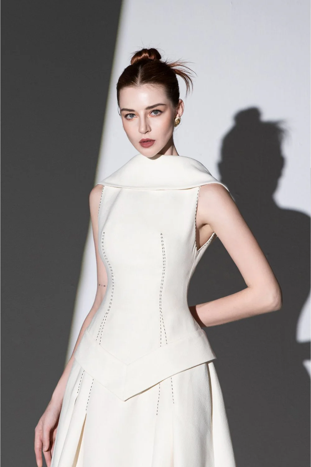 Lavina Craft Sleeveless Midi Dress - Image 4